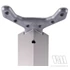 StrongLegs asztal láb TA001, 710R/80x80mm, nemesacél imitáció