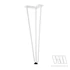 455853 - StrongLegs asztal láb TS003, 420mm, fehér fényes