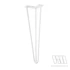 455853 - StrongLegs asztal láb TS003, 420mm, fehér fényes