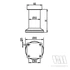 492880 - StrongLegs bútor láb FS001, 150Rmm, arany csiszolt
