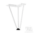 455856 - StrongLegs bútor láb FS004, 175mm, fehér fényes