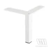 492891 - StrongLegs bútor láb FS013, 126mm, fehér matt