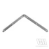 STRONG Sarokvas 150x150mm megerősített, cink fehér