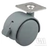 StrongCastors Kerék 40 mm, szürke, lemez, fék