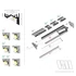 StrongLumio LED profil Corner 10 fehér alu 2000mm