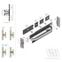 StrongLumio LED profil Surface 10 fekete alu 2000mm