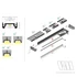 StrongLumio LED profil Surface 10 fekete alu 3000mm