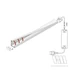 StrongLumio profil LED Slash8 műanyag tejes 4100mm