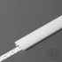 StrongLumio takaróprofil Floor LED profilhoz rápattintós tejfehér 3m