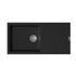 491380 - StrongSinks S3 Labe 1000x500 mm gránit mosogató fekete