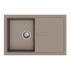 StrongSinks S3 Labe 780x500 mm gránit mosogató barna