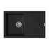 491379 - StrongSinks S3 Labe 780x500 mm gránit mosogató fekete