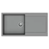 StrongSinks S3 Zala 1000x500 mm gránit mosogató szürke