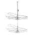 Riex GP13 forgótálca 180°-os, drótvázas fenék, W800, H600-750, króm