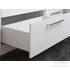 SLIM DUPLAFALÚ FIÓKOLDAL DF-B 550mm FEHÉR