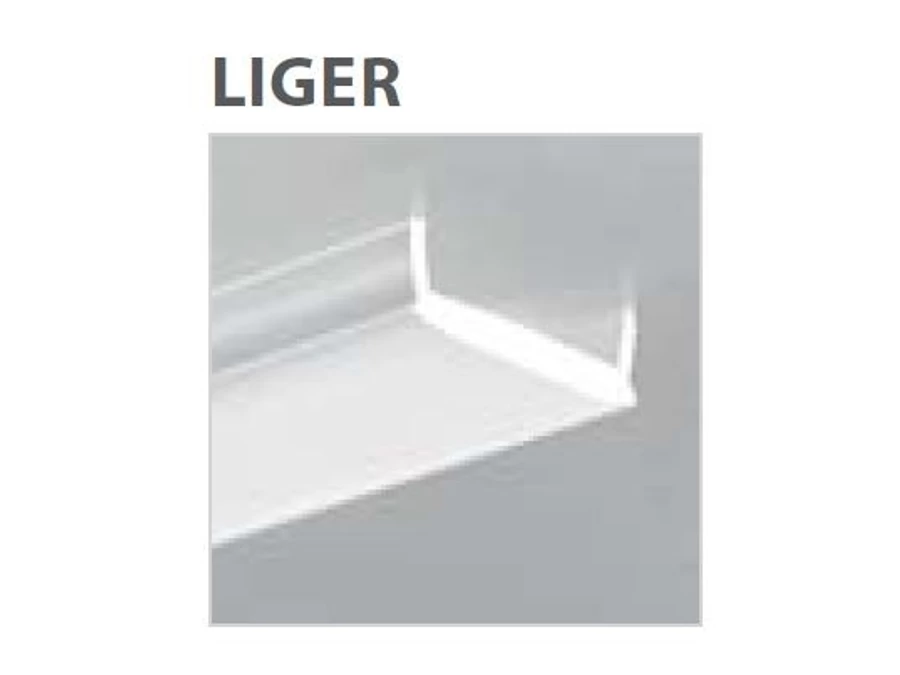 AL-takaró profil Liger tejszínű 1000mm