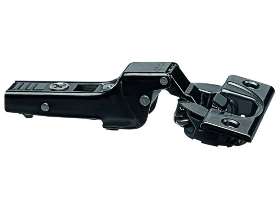 BLUM 71B9650 féligráütődő, vastag ajtó, csillapított, csavar 95° Onyx