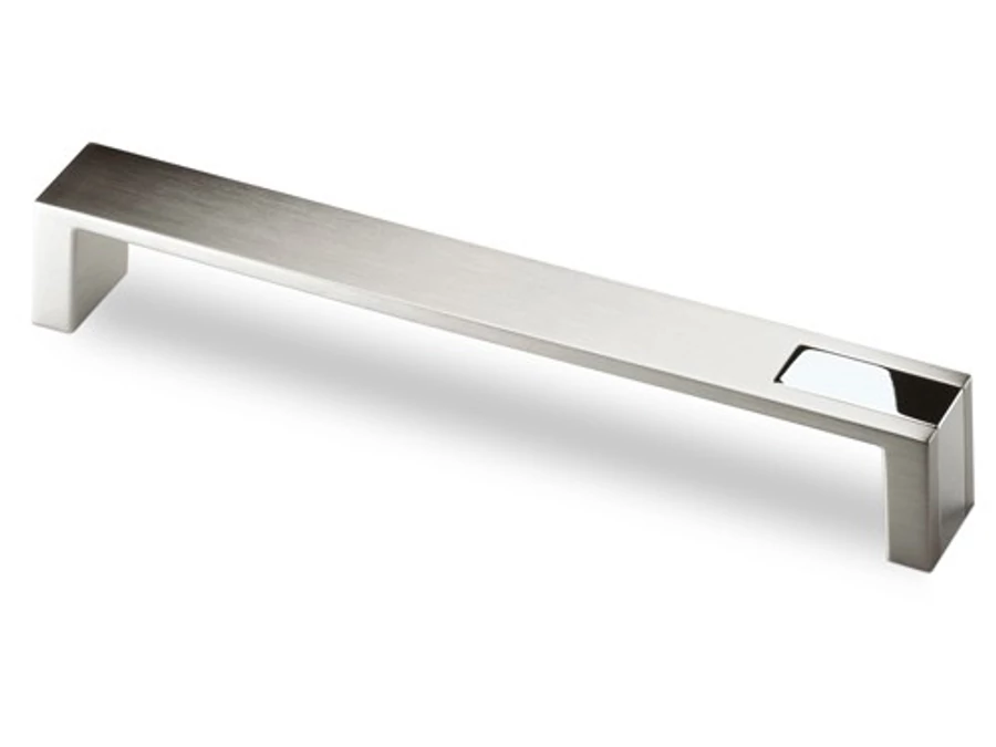 HETTICH 9105735 fogantyú Intra L204/192 nemesacél imitáció/fényes króm