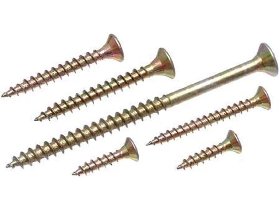 PZ Csavar  3,5x40/26 részleges csavarmenet cink sárga PZ2