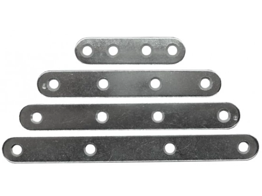 STRONG Csatlakozó lemez 140x15mm cink fehér