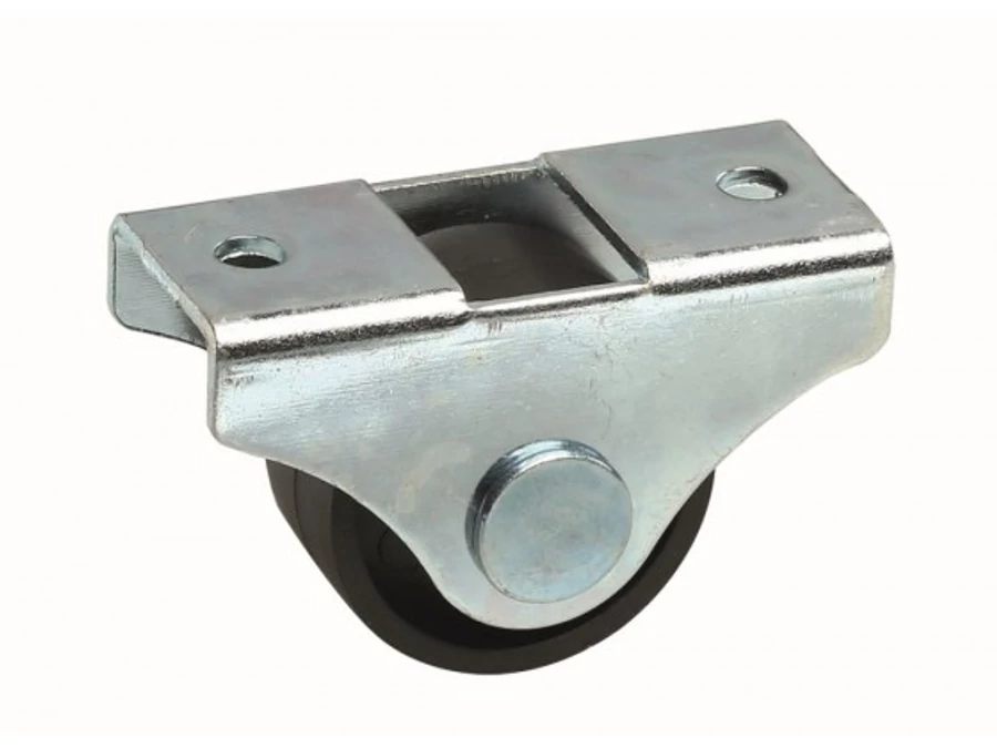 StrongCastors Kerék 25 mm rögzített fekete