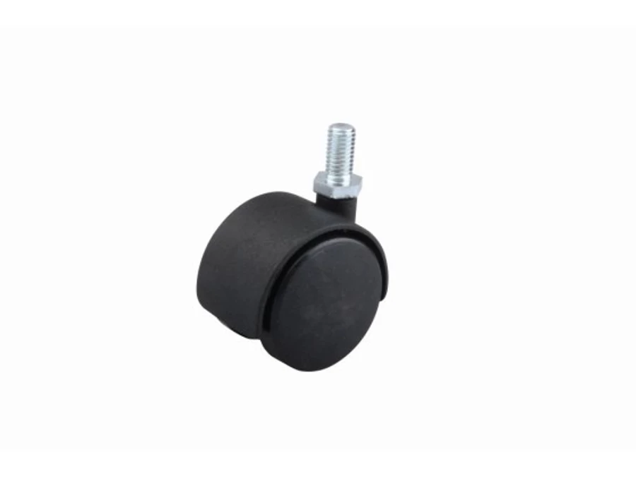 StrongCastors Kerék 40 mm csap M8 x 15 fekete