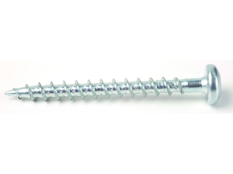 StrongFix TX Csavar 5x50 félgömbölyű fej cink fehér T25