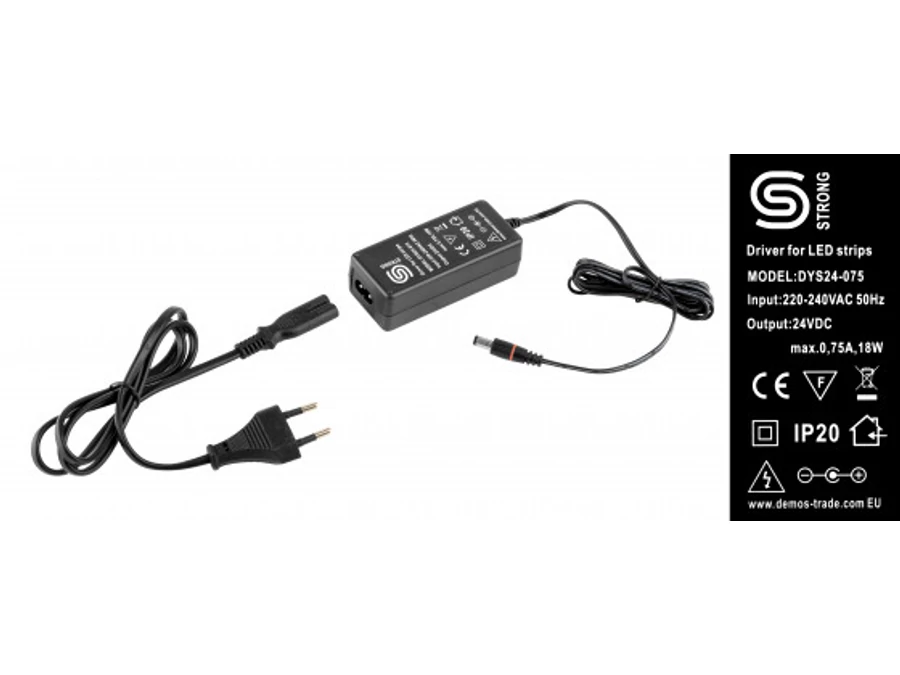 StrongLumio tápegység, 24V, 18W