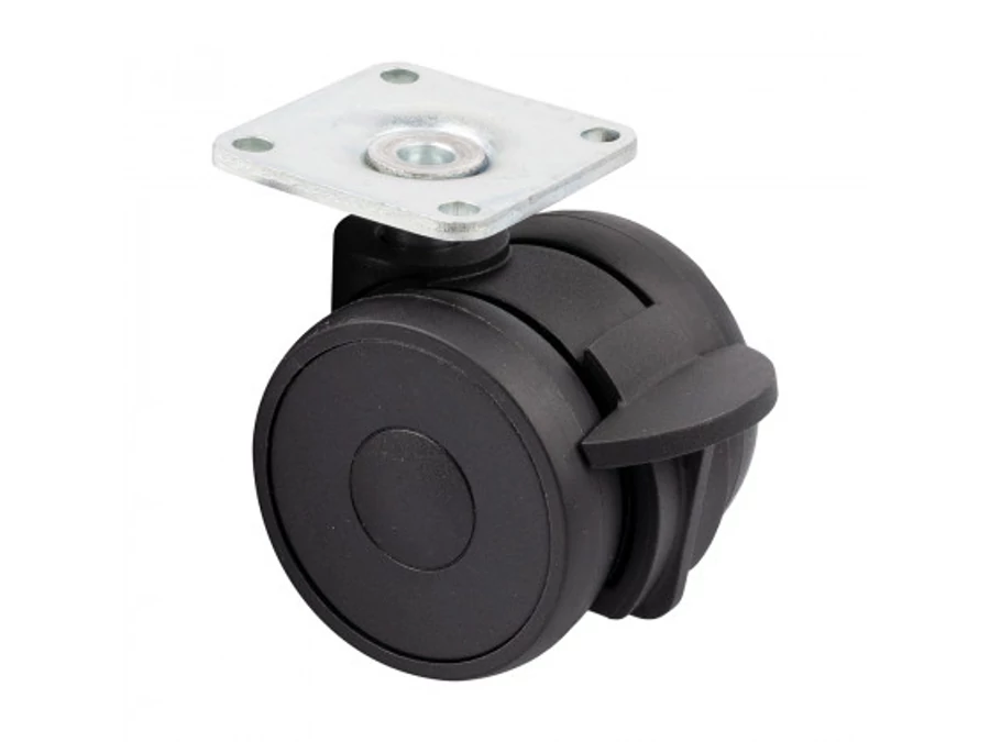 TENTE Kerék Linea 50 mm fékkel 100 kg, fekete