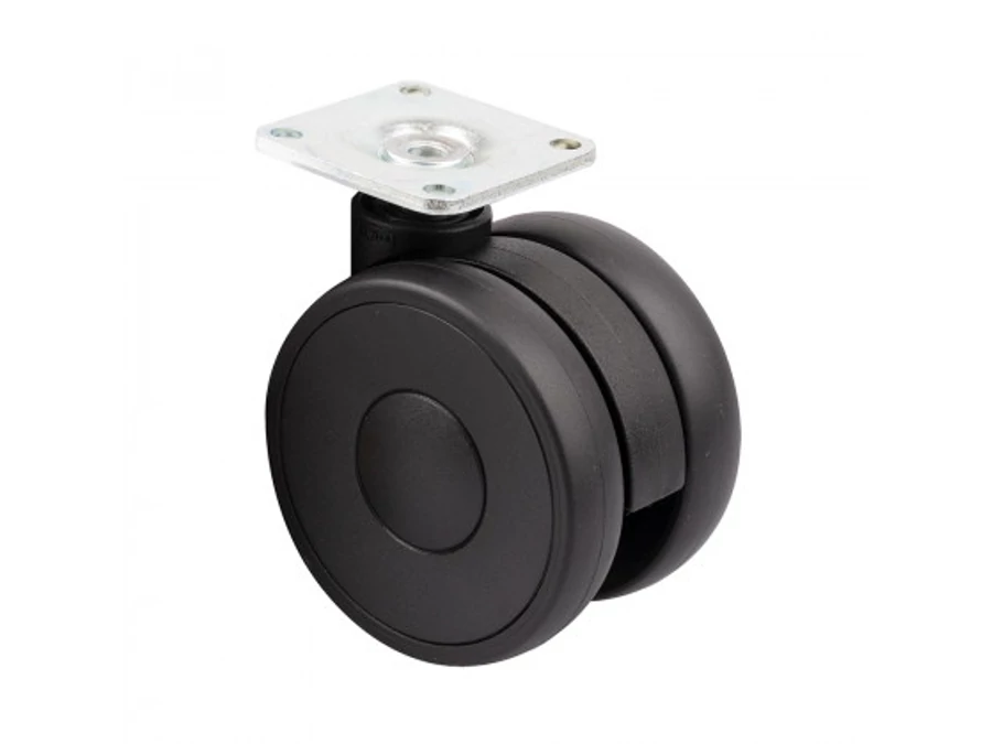 TENTE Kerék Linea 65 mm, 70 kg, fekete