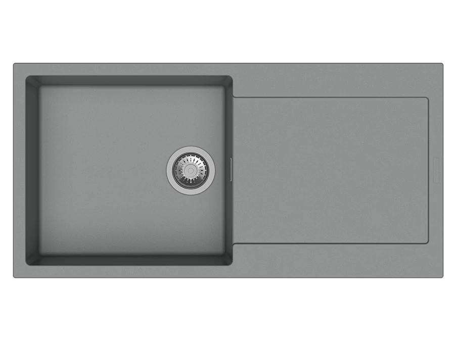 491392 - StrongSinks S3 Zala 1000x500 mm gránit mosogató szürke