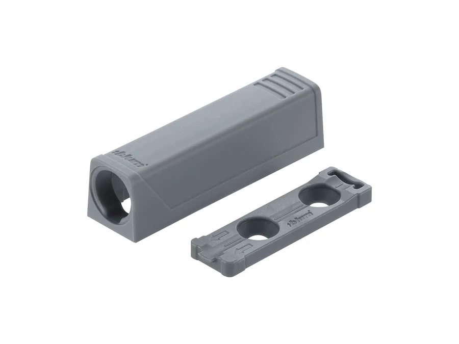 Adapter TIP-ON-hoz egyenes rövid  szürke