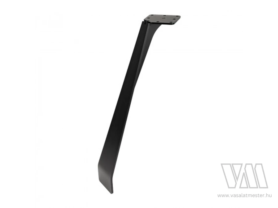 MILADESIGN ferde asztalláb ET N42080 fekete 420mm