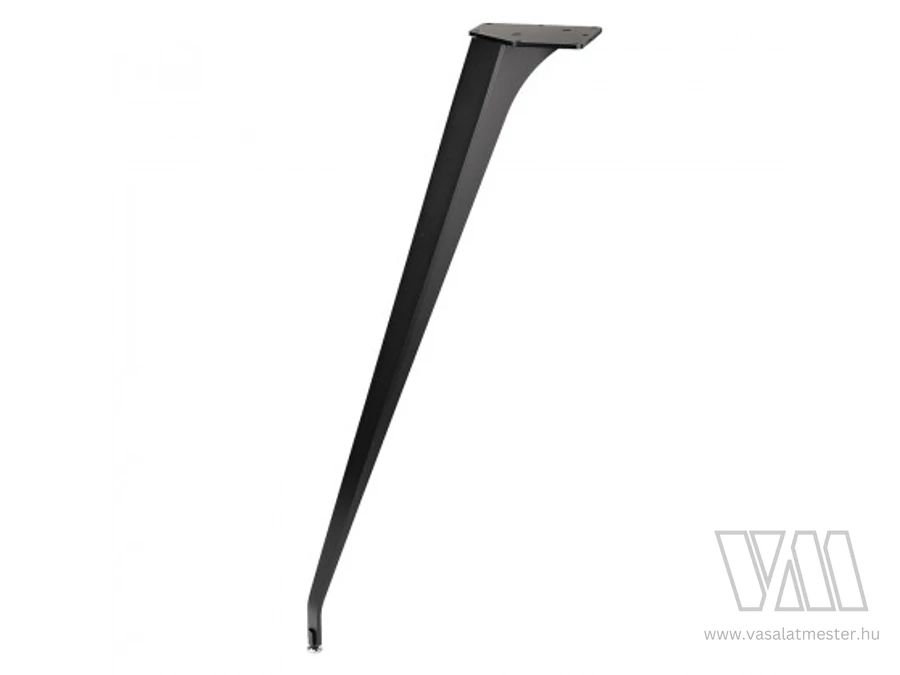 402996 - MILADESIGN ferde asztalláb ET N72026 fekete 720mm