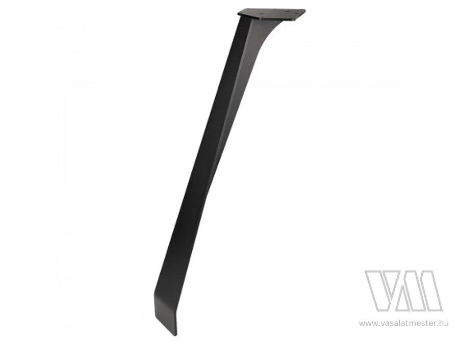 402988 - MILADESIGN ferde asztalláb ET N72110 fekete 720mm