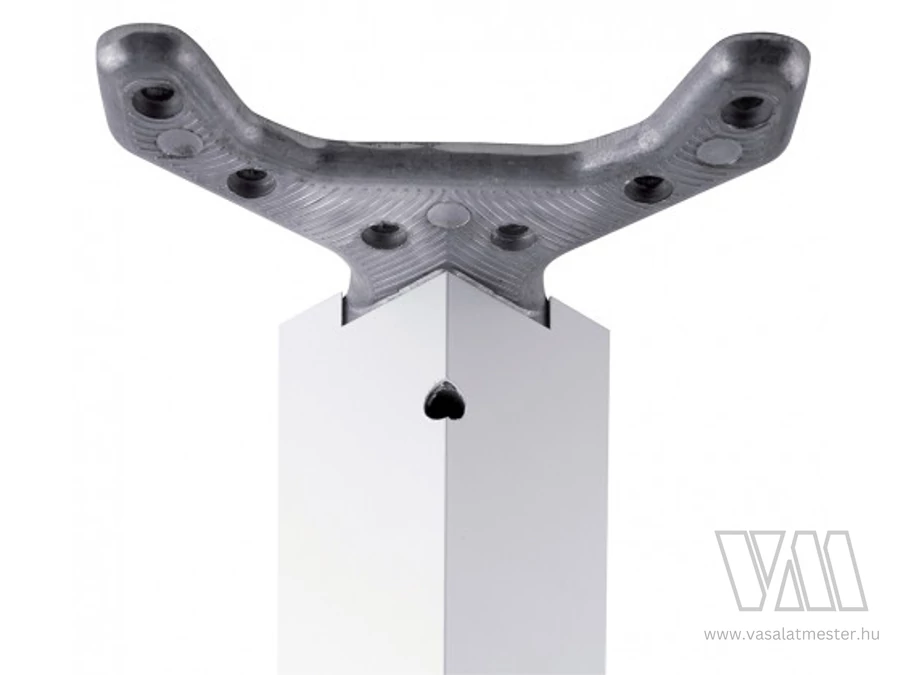 StrongLegs asztal láb TA001, 710R/60x60mm, fehér fényes
