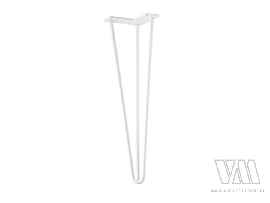 455853 - StrongLegs asztal láb TS003, 420mm, fehér fényes