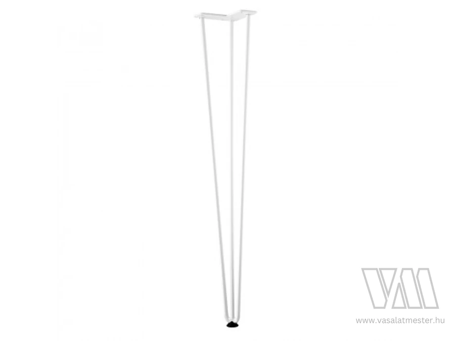 455855 - StrongLegs asztal láb TS003, 710mm, fehér fényes
