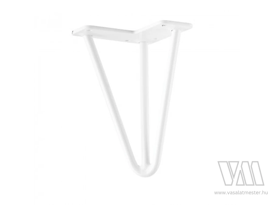 455856 - StrongLegs bútor láb FS004, 175mm, fehér fényes