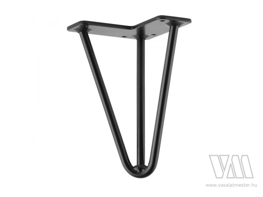 318050 - StrongLegs bútor láb FS004, 175mm, fekete matt