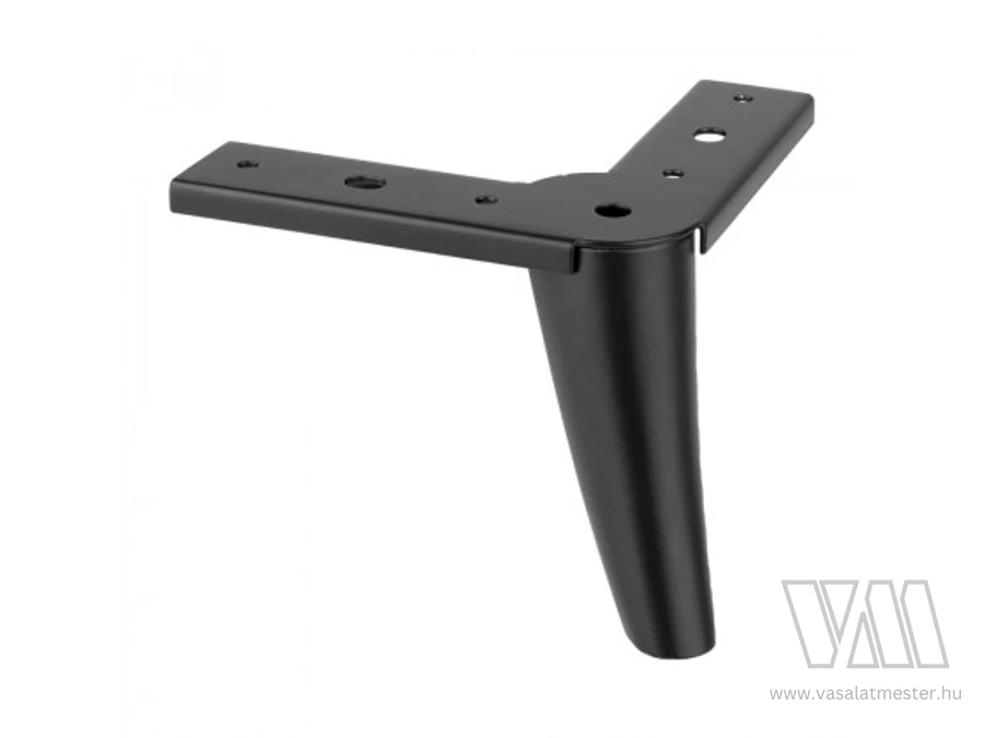 492889 - StrongLegs bútor láb FS009, 115mm, fekete matt