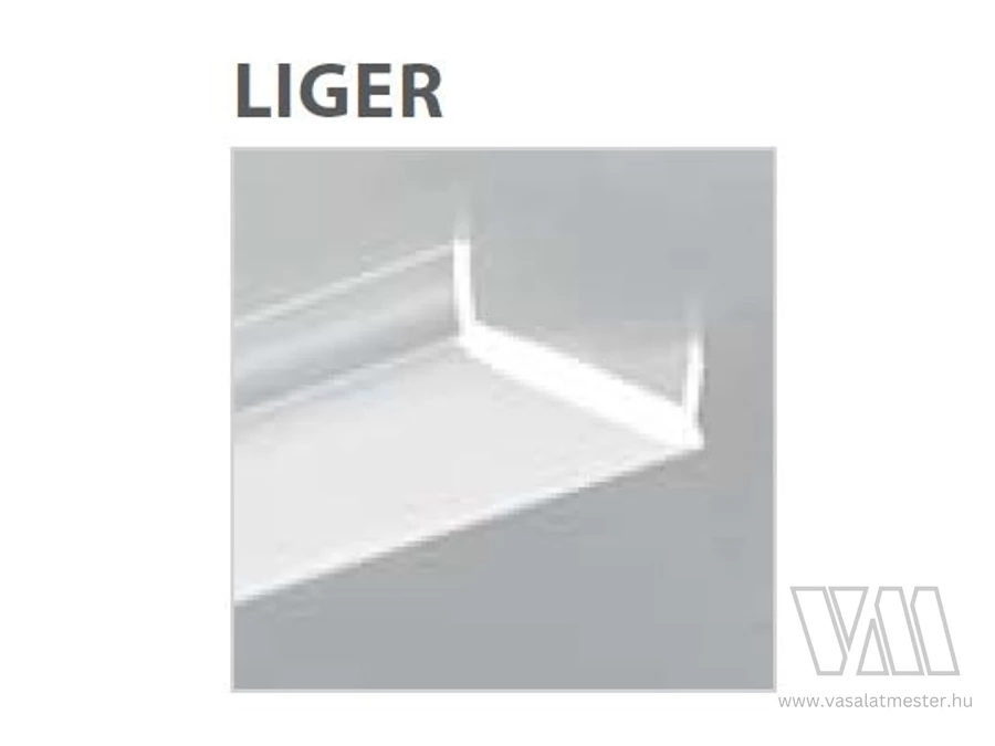 AL-takaró profil Liger tejszínű 1000mm