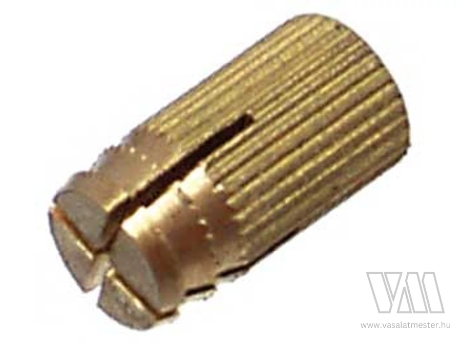 Beütő tipli BU08-M4x10/5,2mm sárgaréz