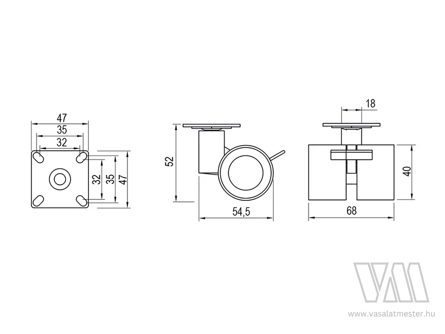 OGTM Kerék Formula 40 mm