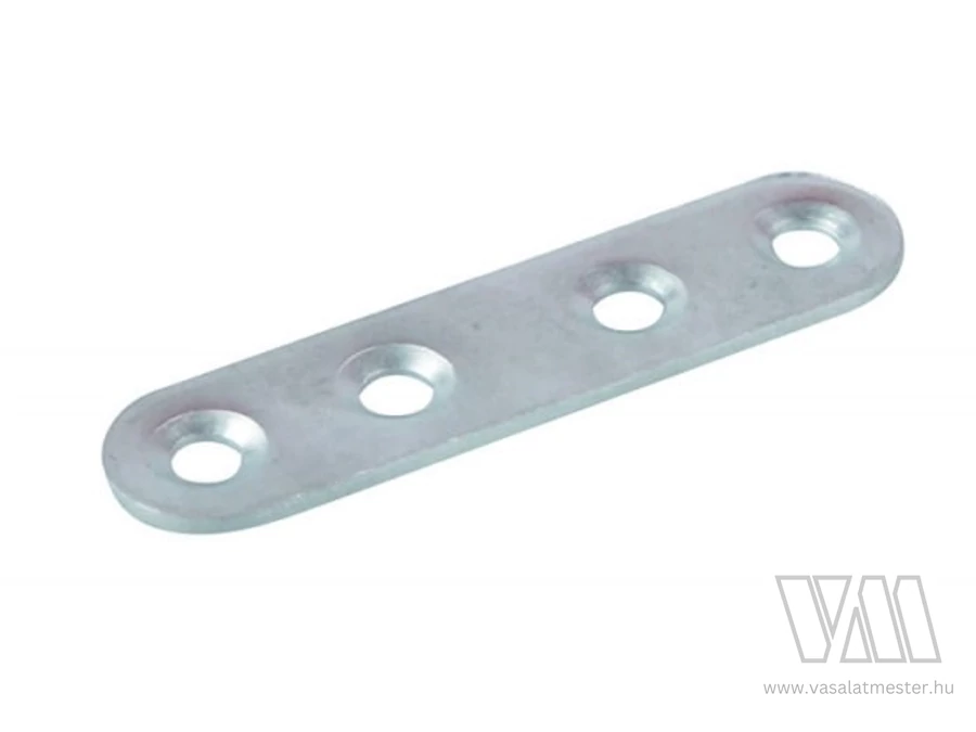 STRONG Csatlakozó lemez 60x15mm cink fehér