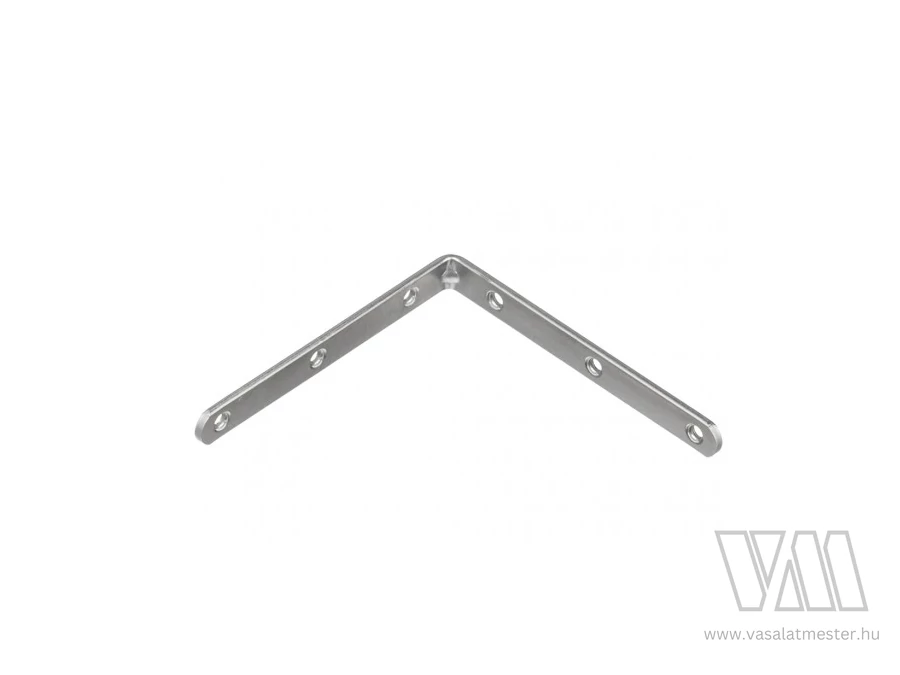 STRONG Sarokvas 120x120mm megerősített, cink fehér