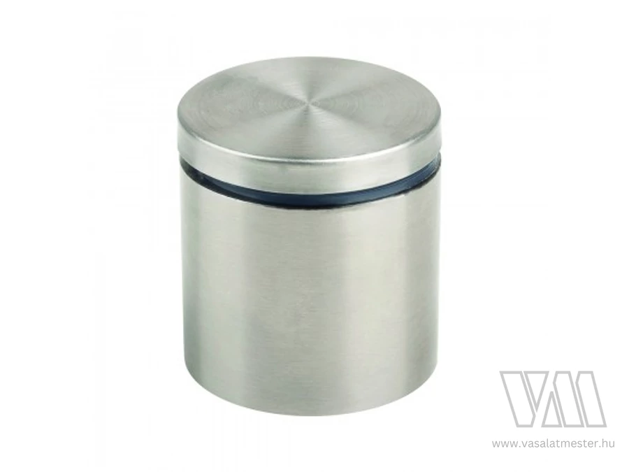 STRONG üveg tartó, 40mm, nemesacél imitáció