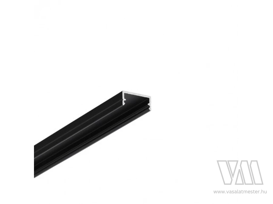 StrongLumio LED profil Begton 12, fekete, 2m