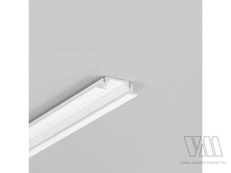 StrongLumio LED profil Groove 10 fehér alu 4050mm