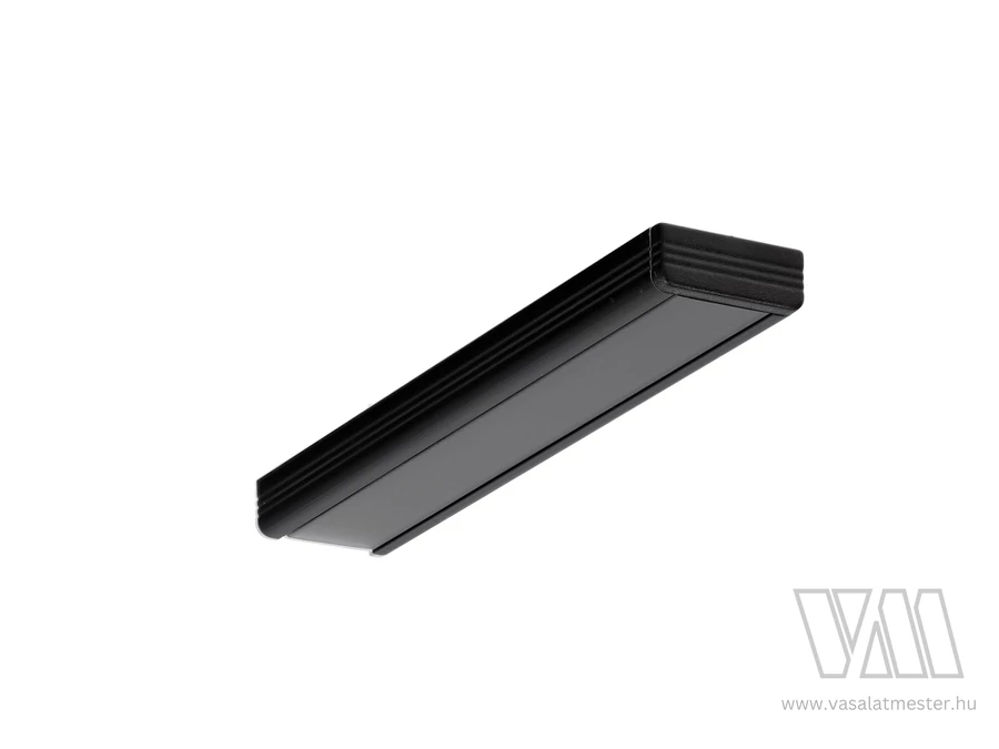 StrongLumio LED profil Surface 10 fekete alu 2000mm